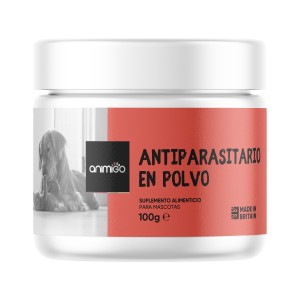 Antiparasitario en Polvo Para Perros y Gatos 100 g